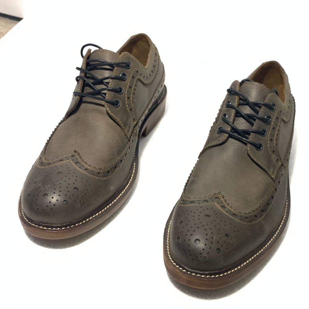 Kenneth Cole Gray Oxfords